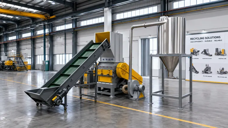 Plastic Crushing & Recycling Line