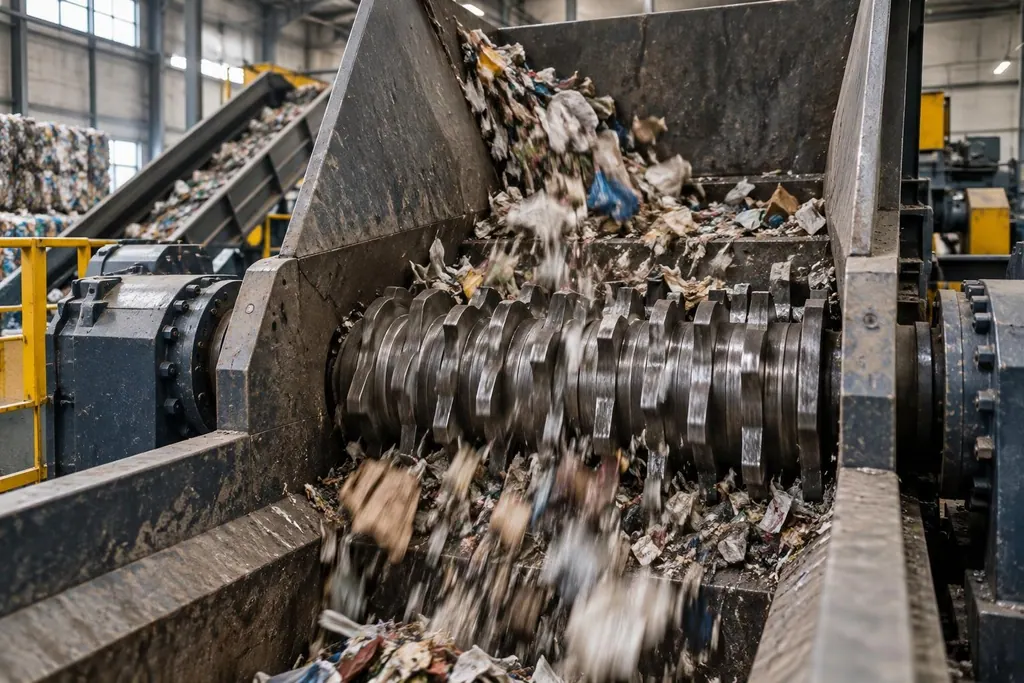 Selection Guide and Rotor Shaft Configurations for Mixed Scrap Metal Double-Shaft Shredder Units