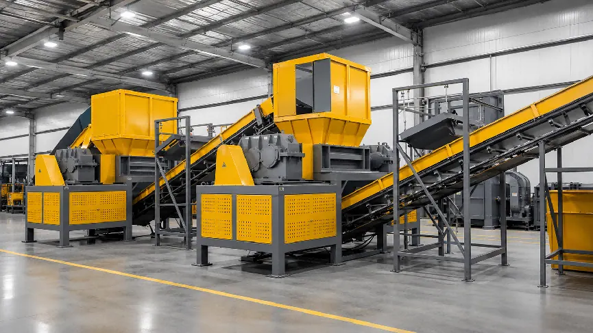 2. The MSW Coarse Shredder: The Line's First Line of Defense 1