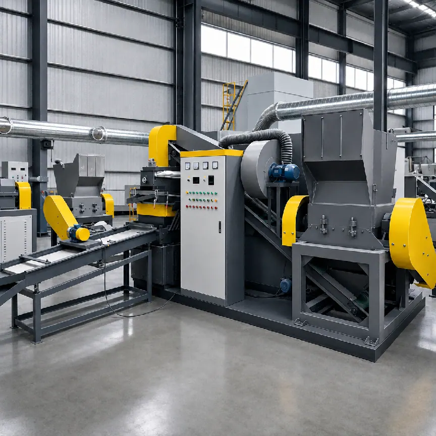 3. Copper Granulator (metal-plastic liberation core) 1