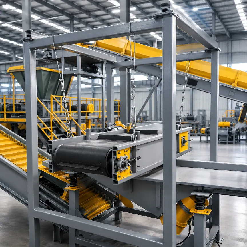 4. Magnetic Separator (ferrous separation) 1