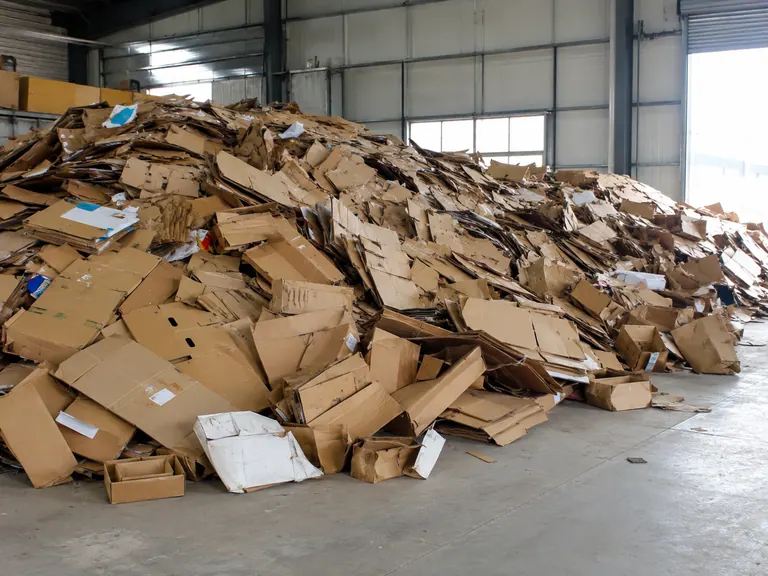 Cardboard boxes