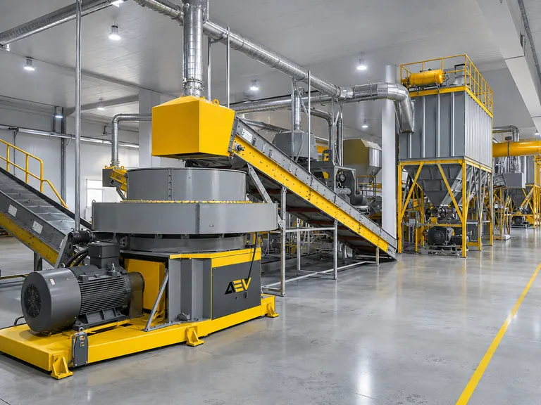 RDF Pellet Machine customer site 1