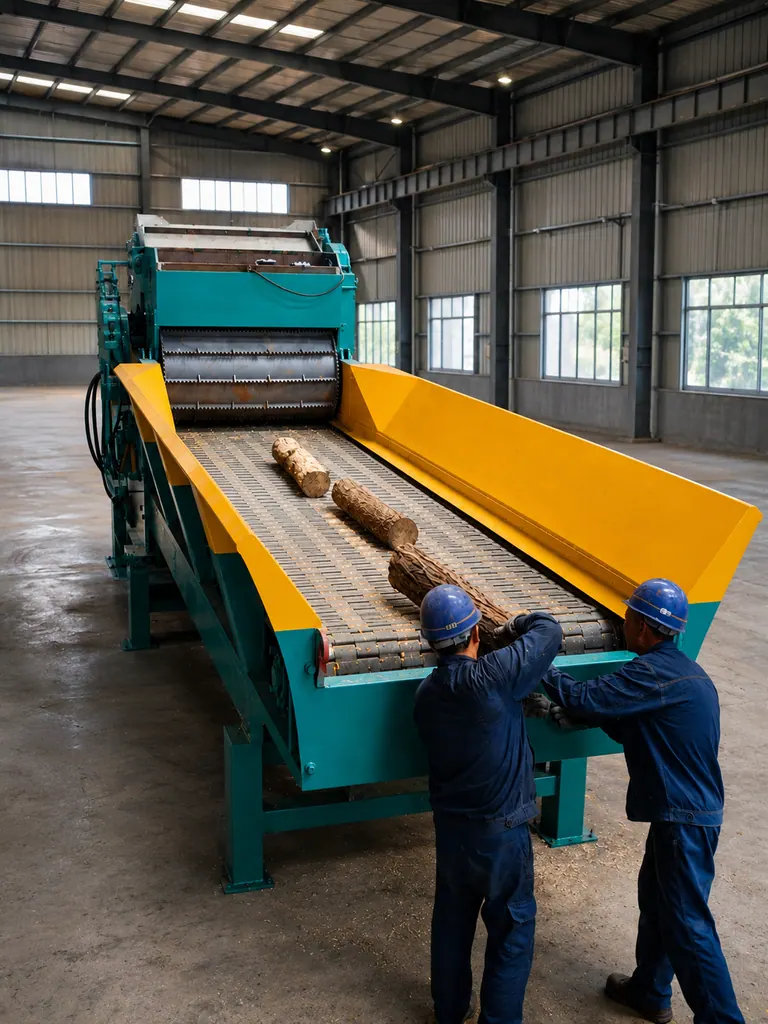 Drum Chipper customer site 1