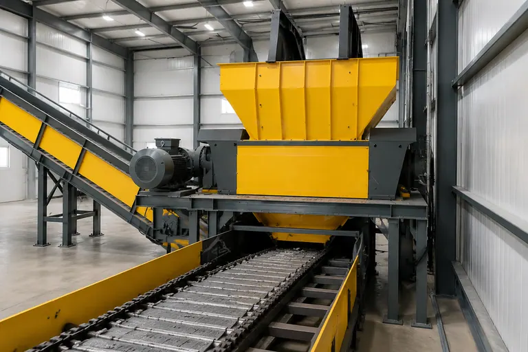 Double-Shaft Shredder customer site 3