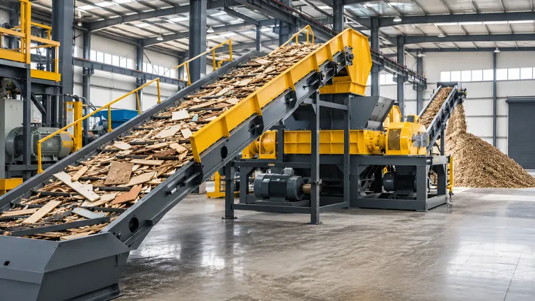 Double-Shaft Shredder customer site 4