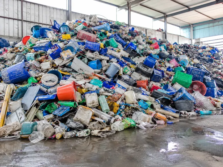Waste plastics