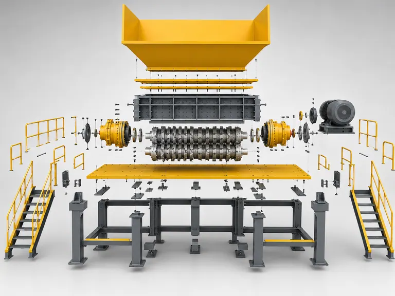 Double-Shaft Shredder 8