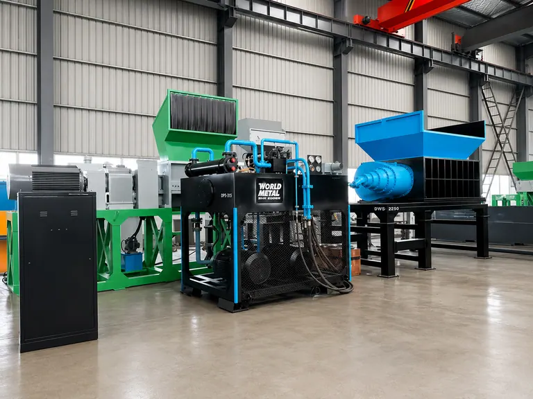 Hydraulic Shredder 2