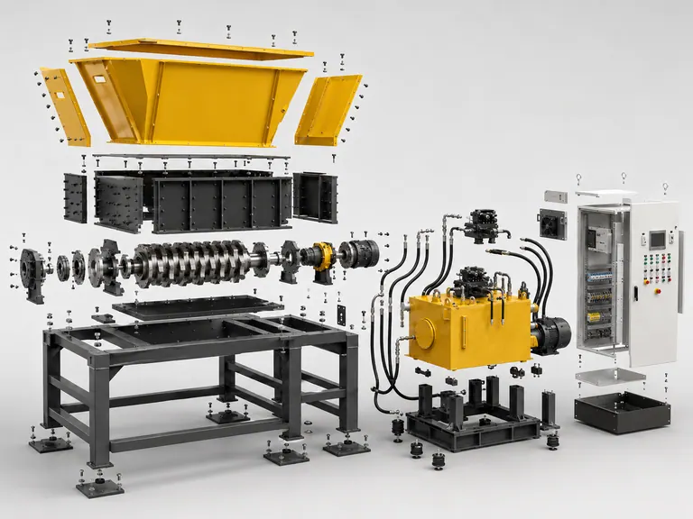 Hydraulic Shredder 3