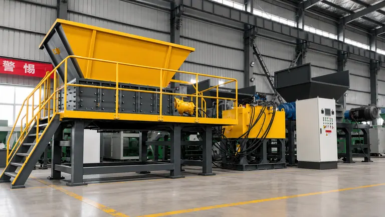 Hydraulic Shredder 4