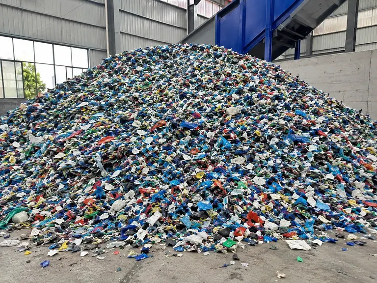 Waste plastics (after)