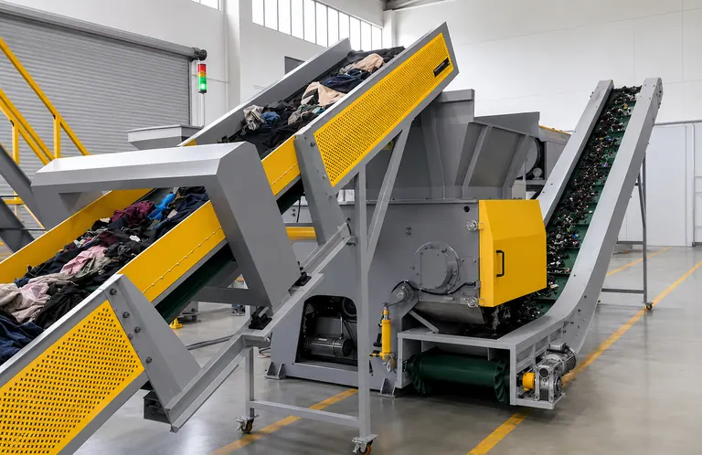 Single-Shaft Shredder customer site 3