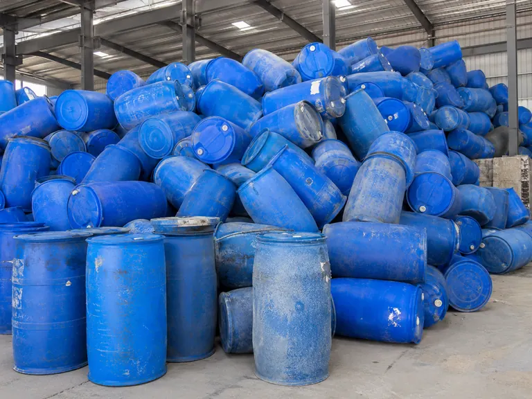 Plastic drums