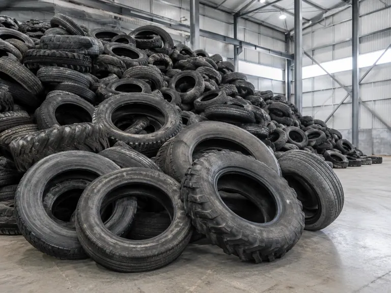 Waste tires