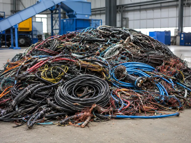 Waste cable