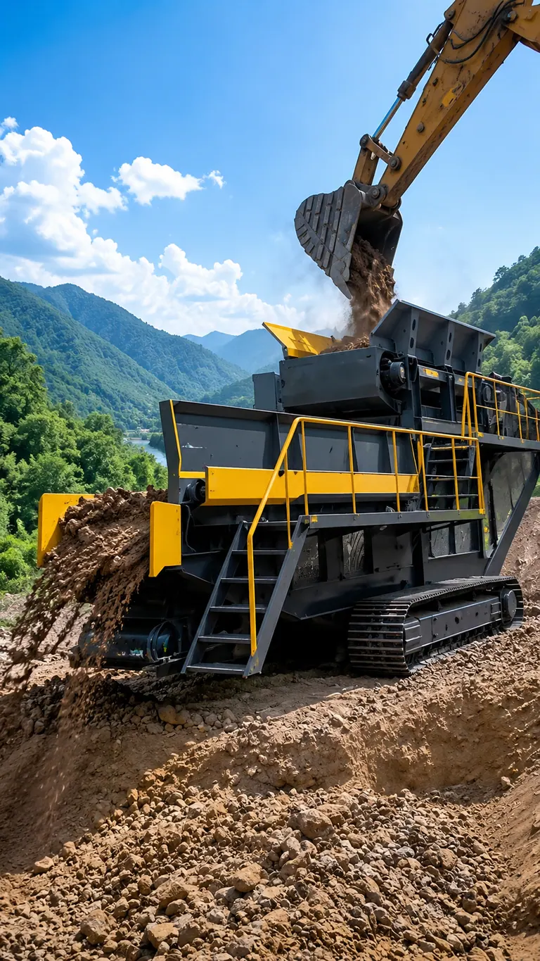 Soil-Stone Separator customer site 1