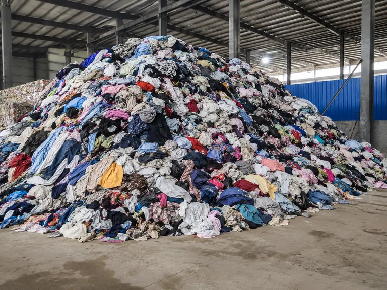Waste clothing