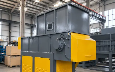 Máy nghiền trục đơn cho kim loại đen: Trục và lưới