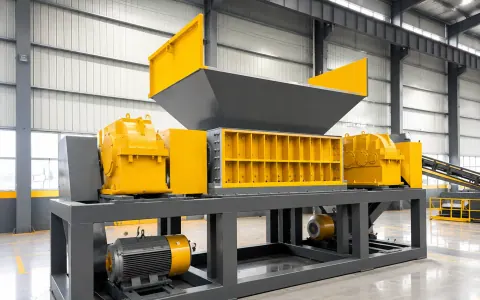 Máy nghiền hai trục: Chọn máy tái chế dây cáp phế liệu