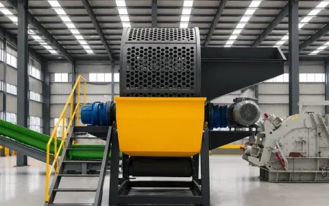 Chọn rotor và đầu búa máy nghiền búa phế liệu kim loại
