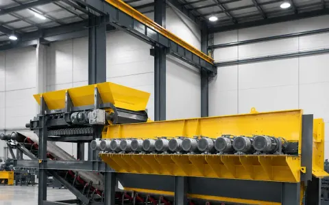 Máy tách đất đá: Vật liệu phù hợp và cấu hình