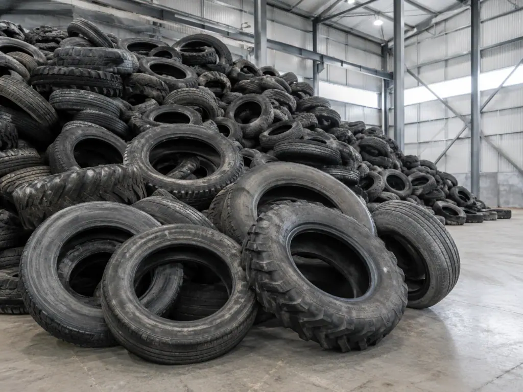 Đặc điểm tải khi nghiền thô lốp xe và việc phối hợp mô-men cắt của máy nghiền hai trục 1